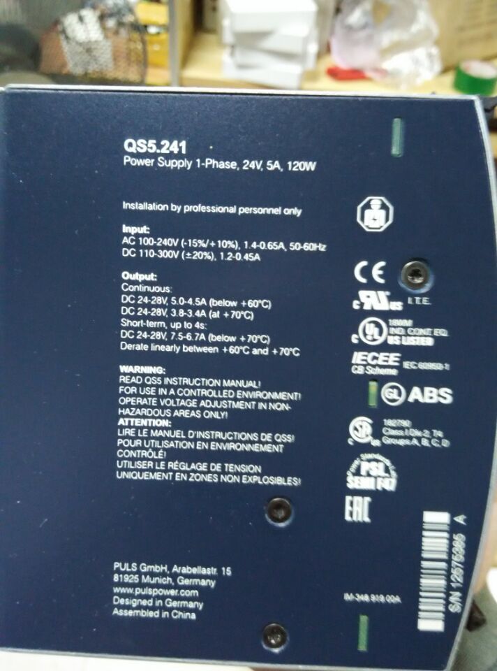 PULS开关电源CD5.241-S1